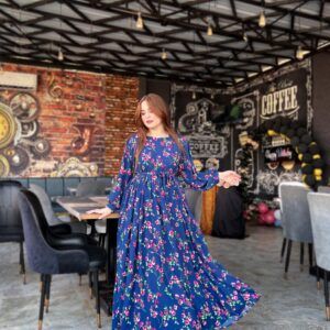 long printed frocks
