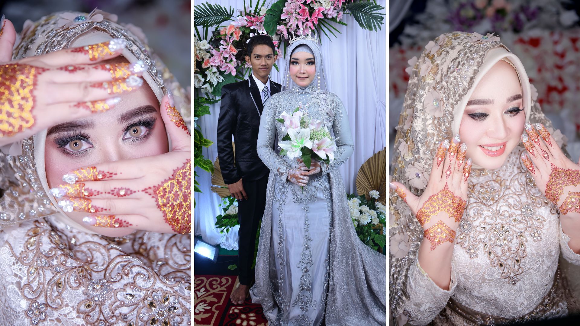 Simple Hijab Style for Wedding