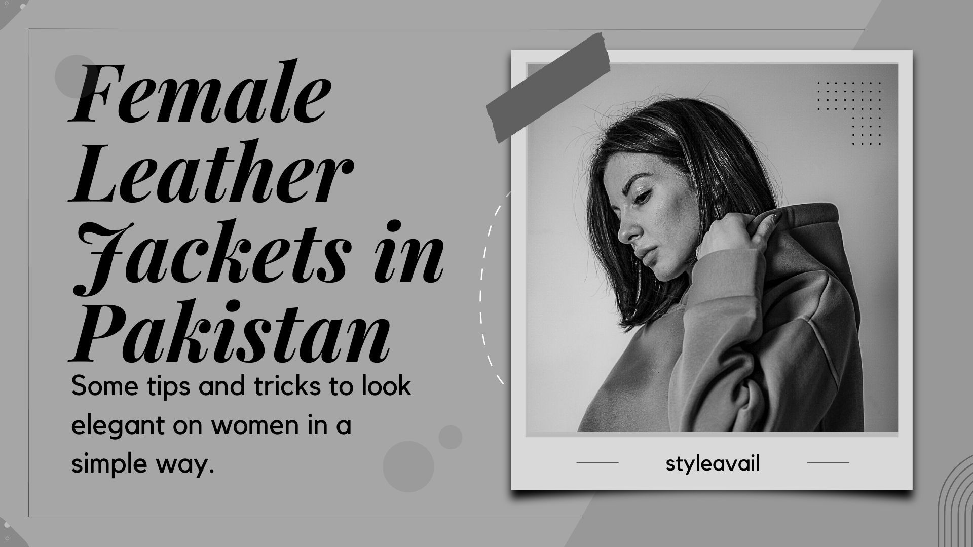 Female Leather Jackets in Pakistan