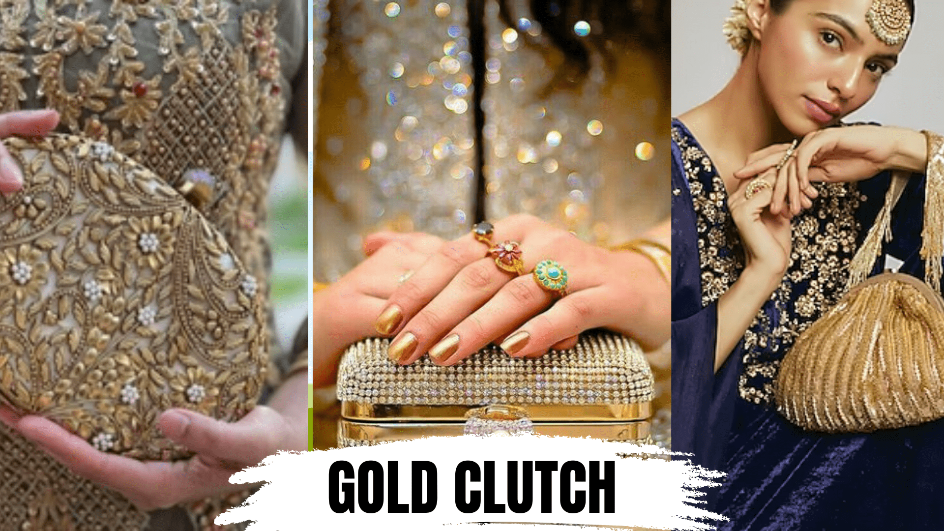 Gold Clutch Bold & Beautiful