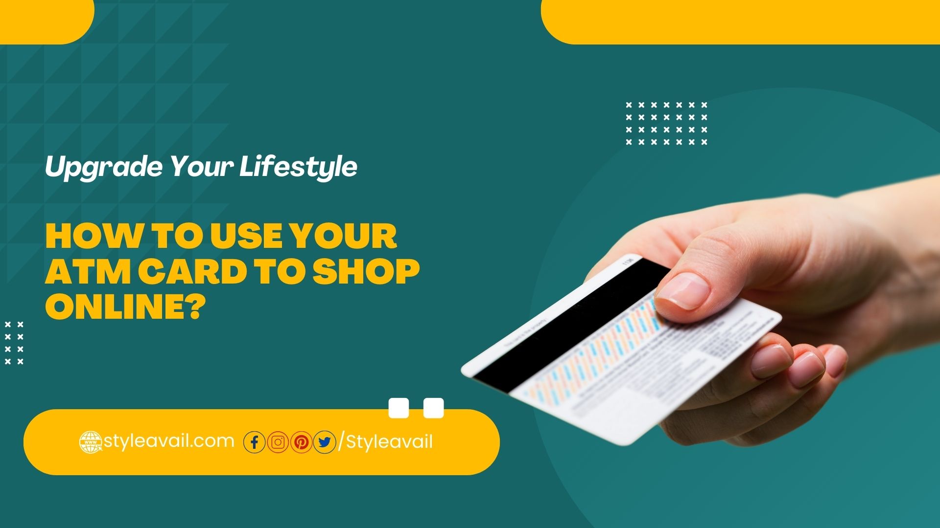 How to use ATM Card to shop online