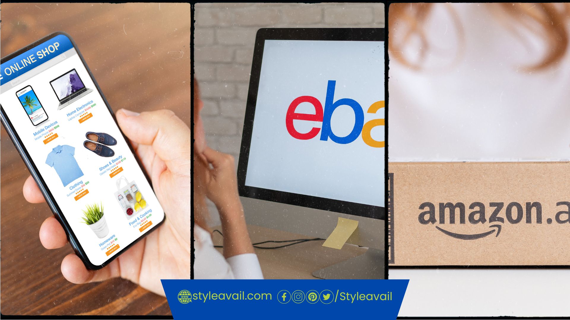 Which are Online Shopping Websites