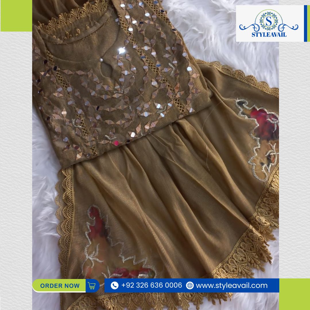 Khadi Net Pishwas Collection in Pakistan - Image 5