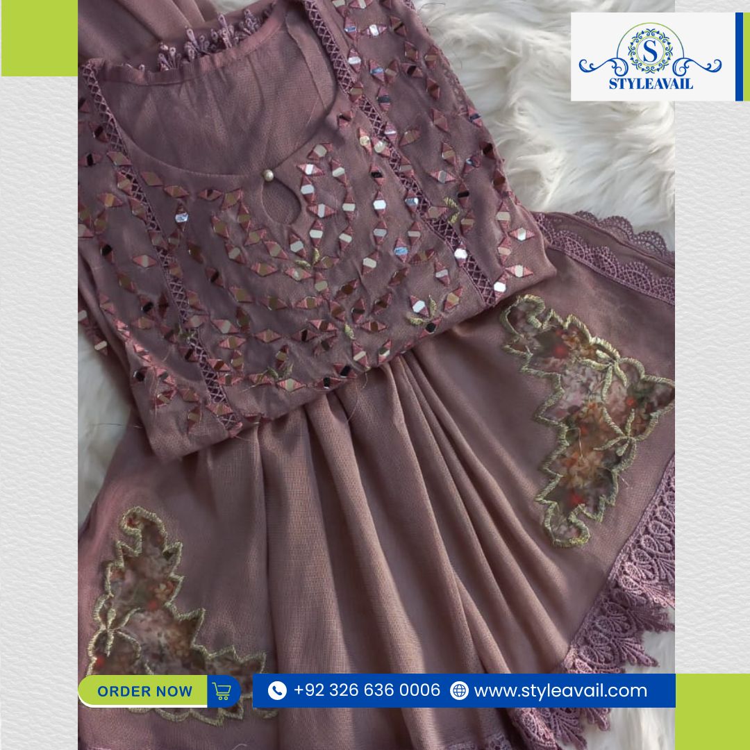 Khadi Net Pishwas Collection in Pakistan - Image 6