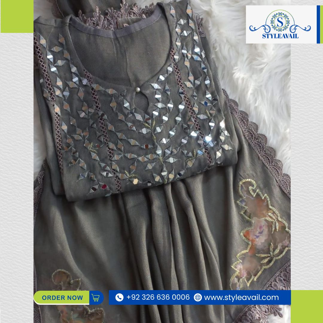 Khadi Net Pishwas Collection in Pakistan - Image 7