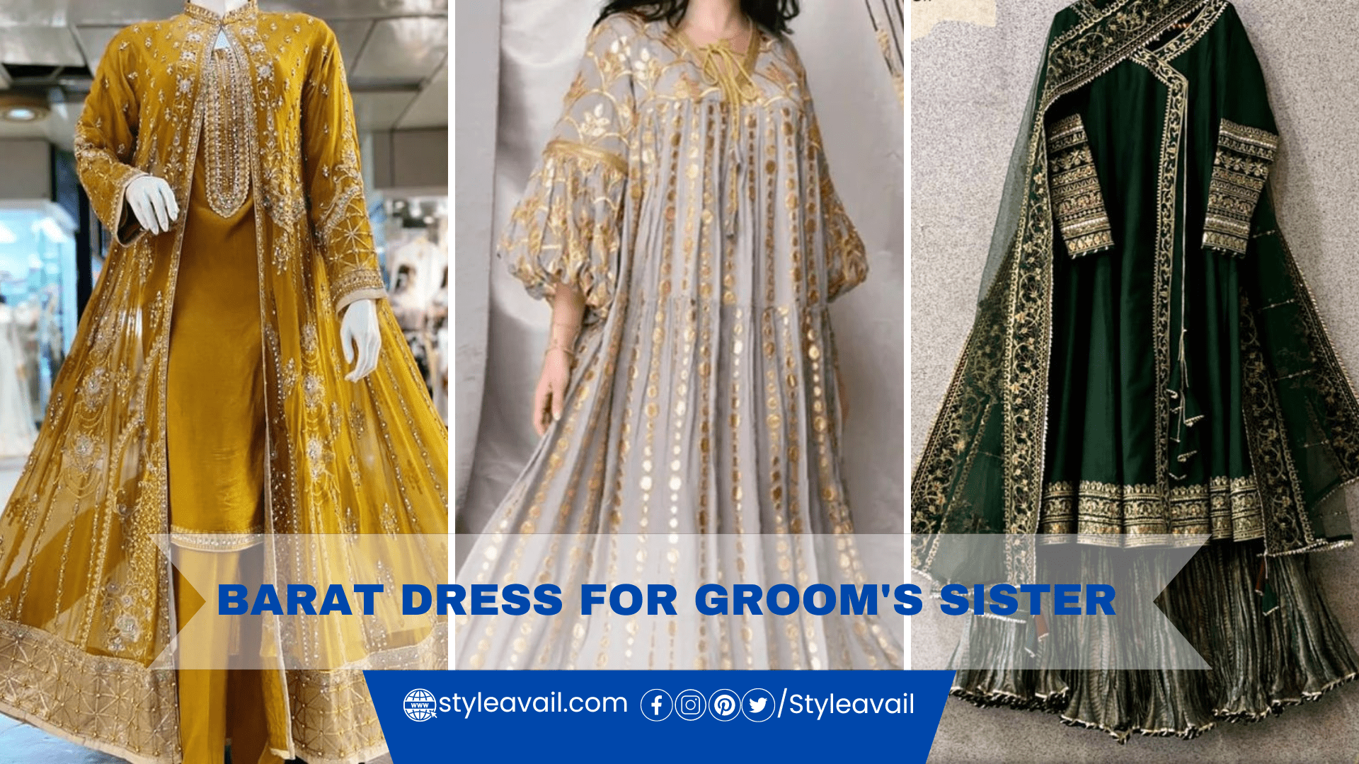 Barat Dress for Groom’s Sister