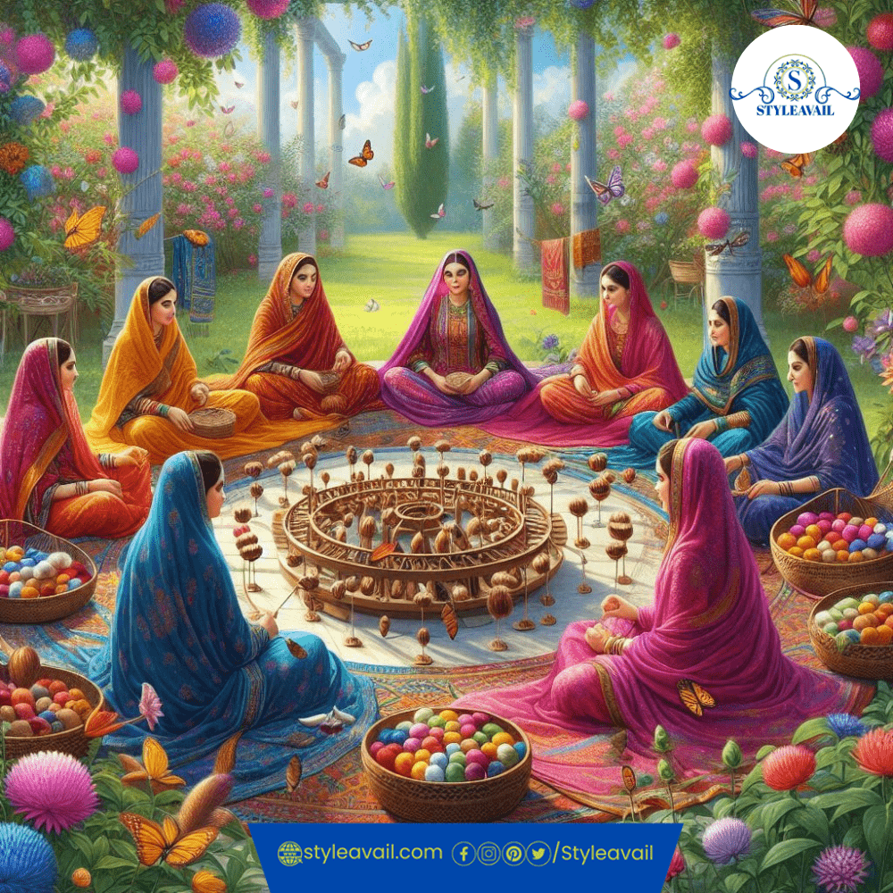 How is silk cloth made?​